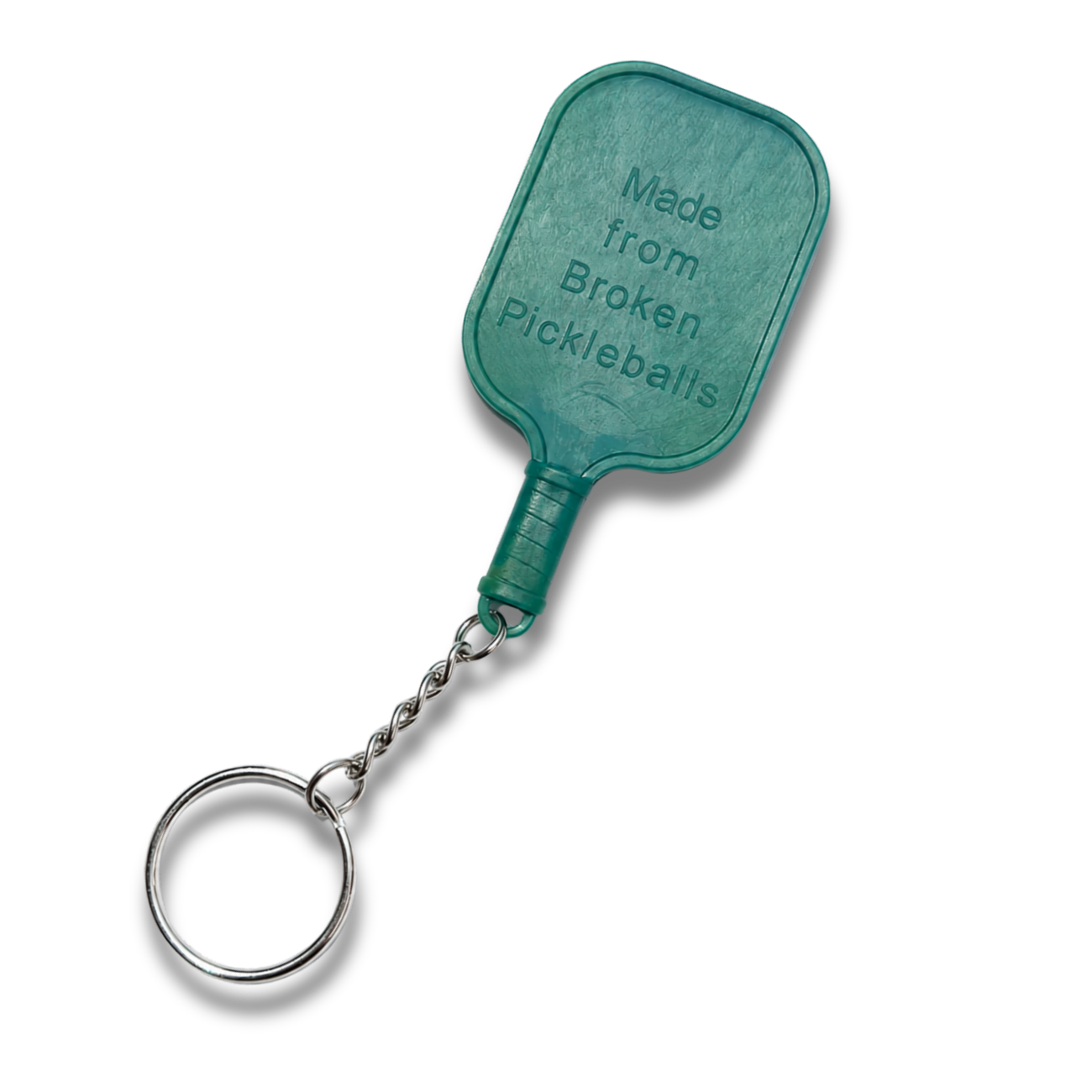 Teal Pikl paddle keychain